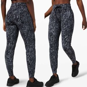 LULULEMON Ready to Rulu Jogger 29" Eventide Jacquard Spray Dye Black Deep Coal 4